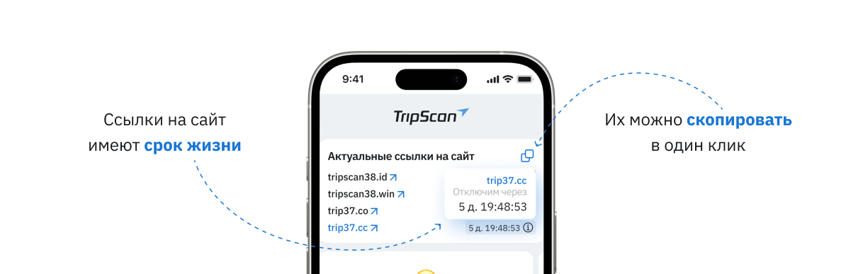 TripScan — подбор аккумуляторов из Китая на мобильном устройстве